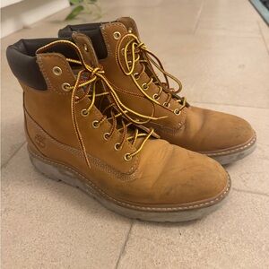 Timberland Women's Tan Leather Boots